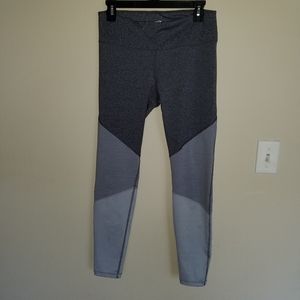 Old Navy Active Go Dry Colorblock Leggings Gray L